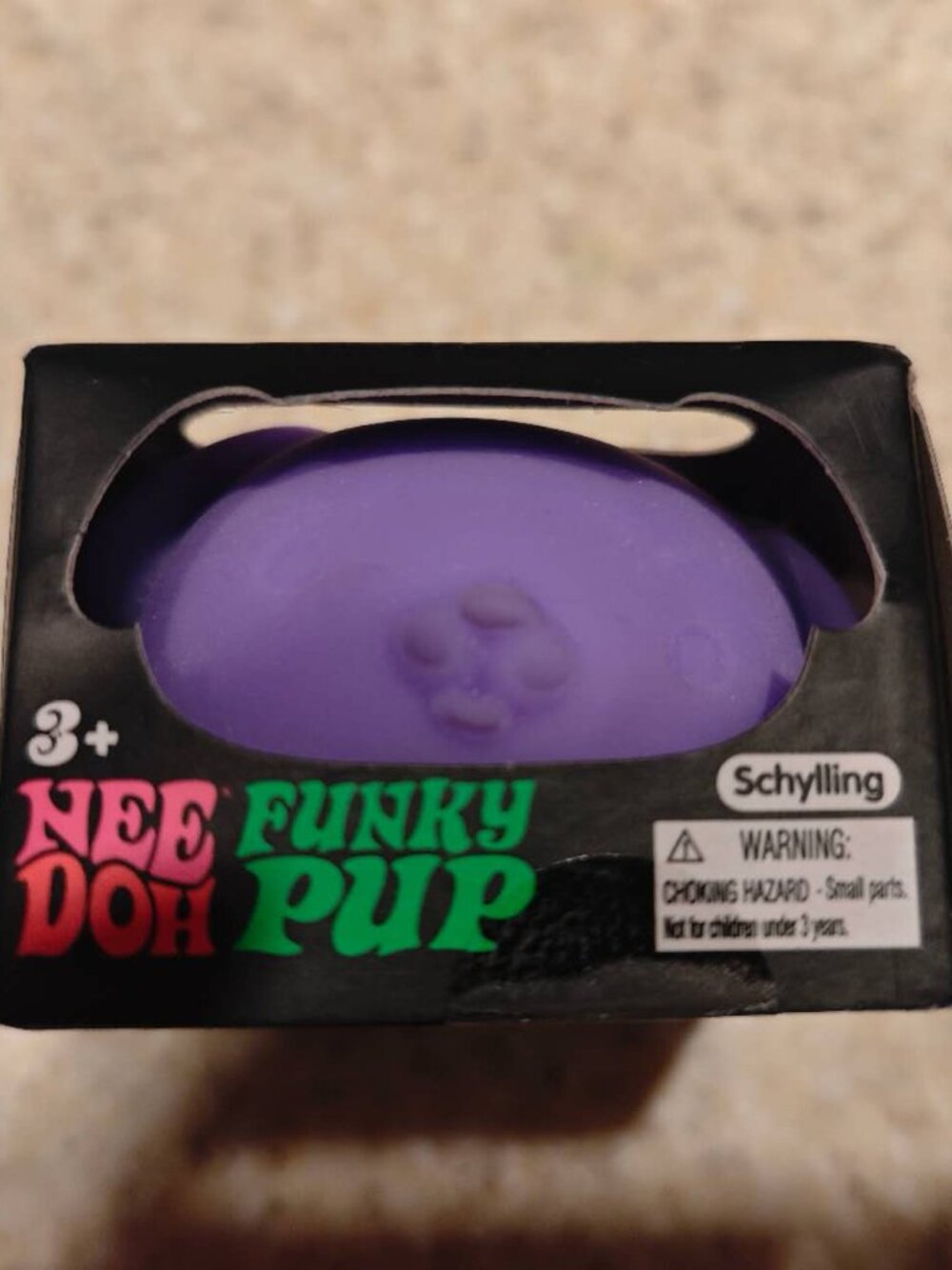 NeeDoh Funky Pup Novelty Fidget Toy - Purple